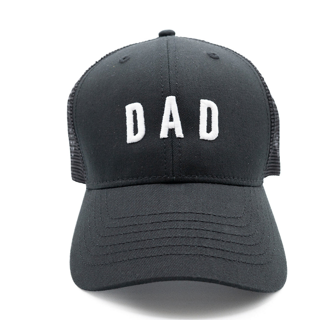 Dad Hat in Black Snapback