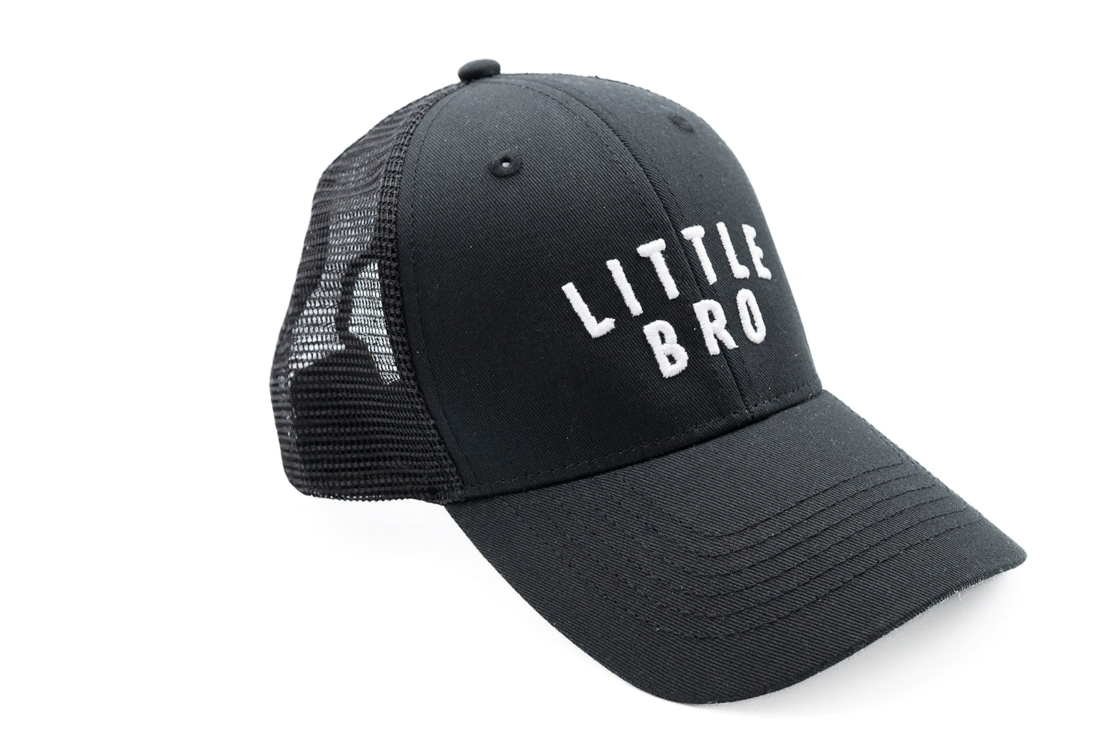 Little Bro Hat in Black Snapback