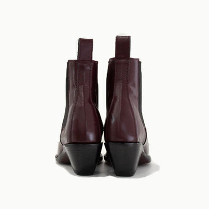 The Sandra Boot in Burgundy