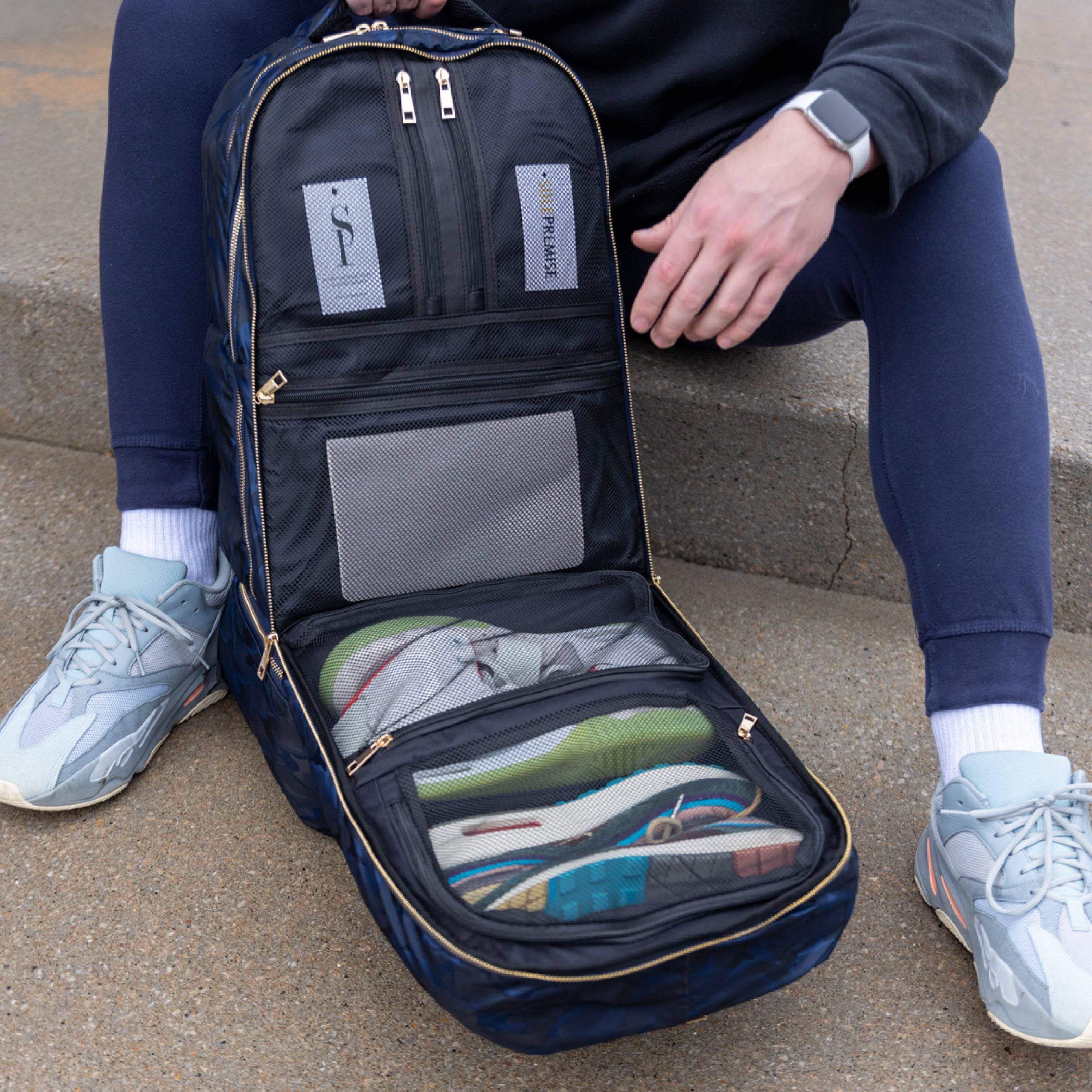 Blue Camo Signature Bag