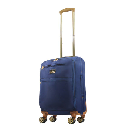 Tommy Bahama Blue 22" Spinner Soft Sided Luggage