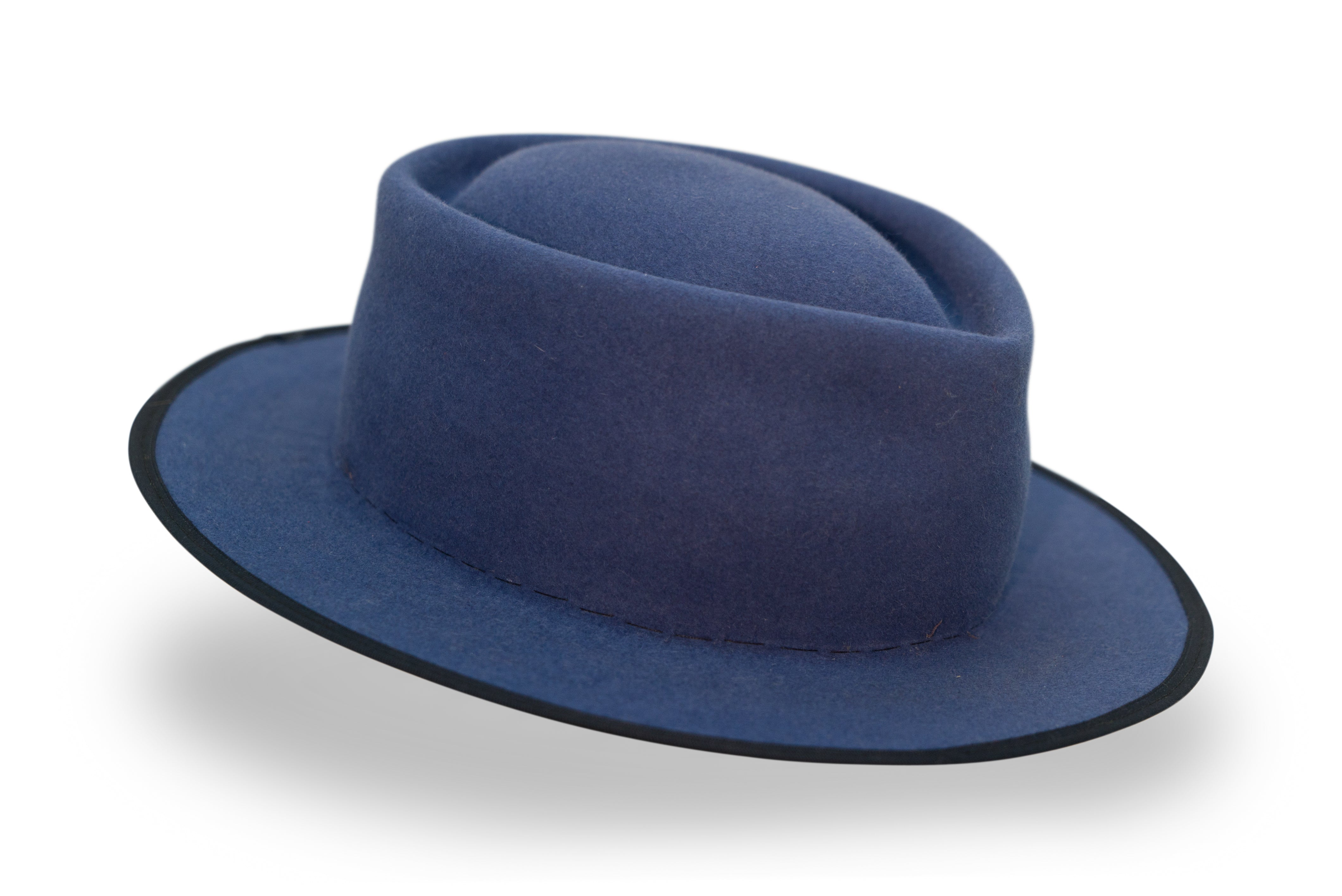 Blue Smoke Fedora Hat