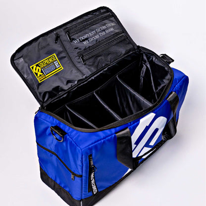 Blue Sneaker Duffel Bag