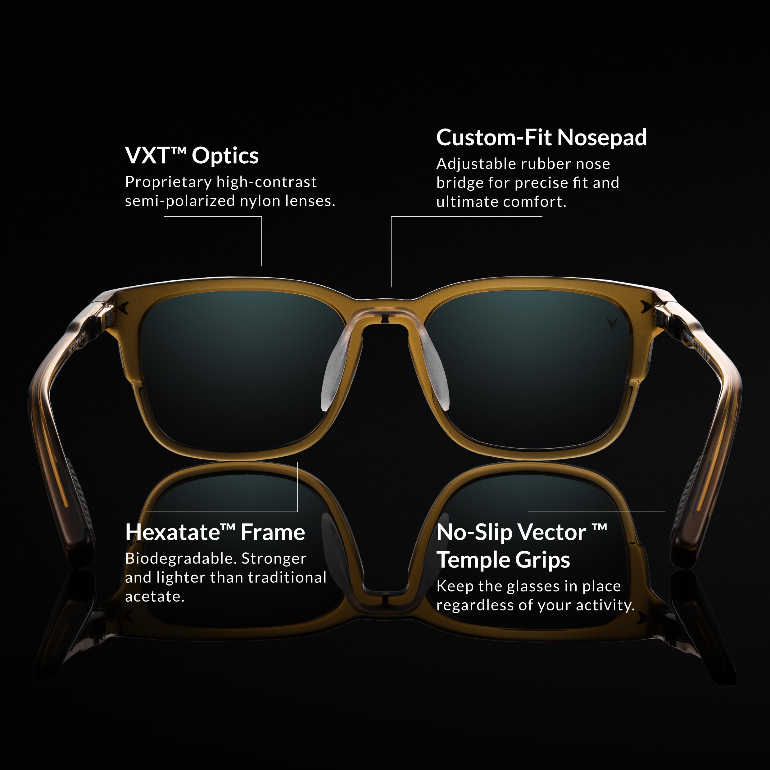 The Brooks Sunglasses - Sandalwood