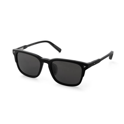The Brooks Sunglasses - Semi Matte Black
