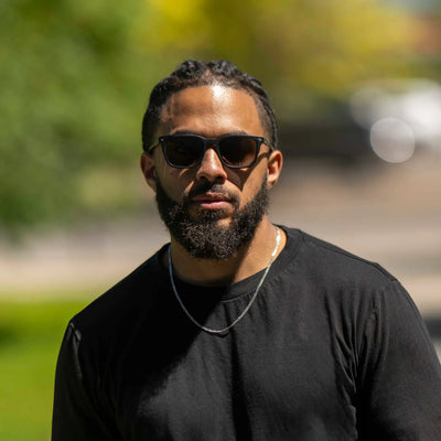 The Brooks Sunglasses - Semi Matte Black