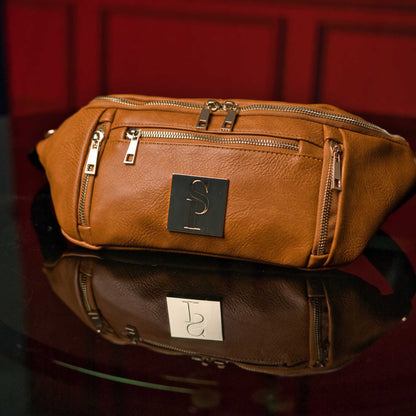 Brown Luciano Leather Sling Bag