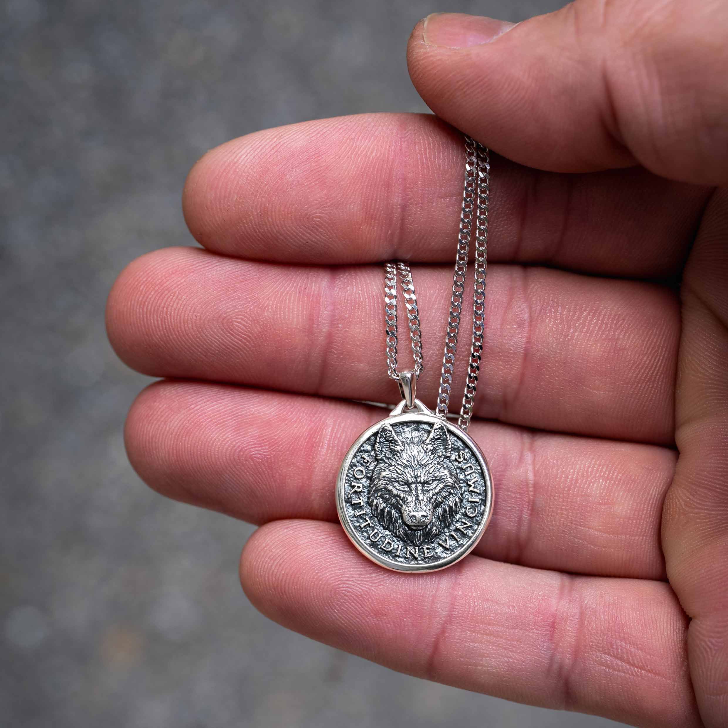 Built Different: The Wolf - Sterling Silver