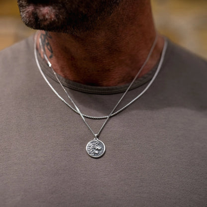 Built Different: The Lion - Sterling Silver