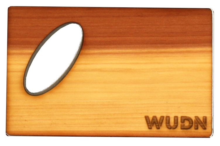 Wooden Credit Card Bottle Opener | Handcrafted WUDN