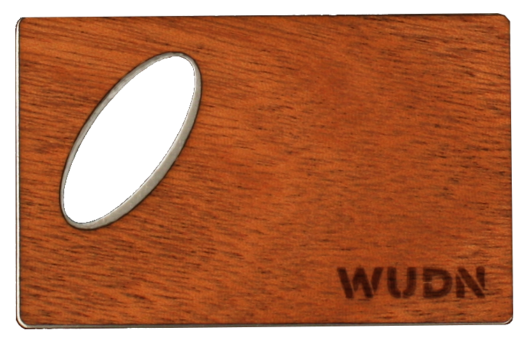 Wooden Credit Card Bottle Opener | Handcrafted WUDN