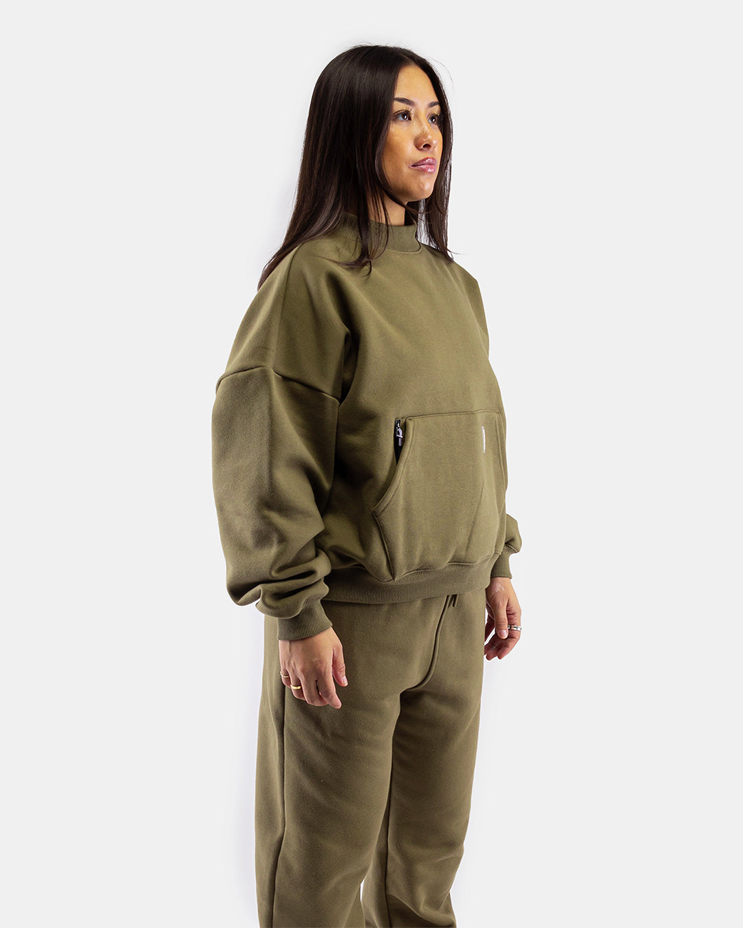 Women's Cloudburst Mock Crew