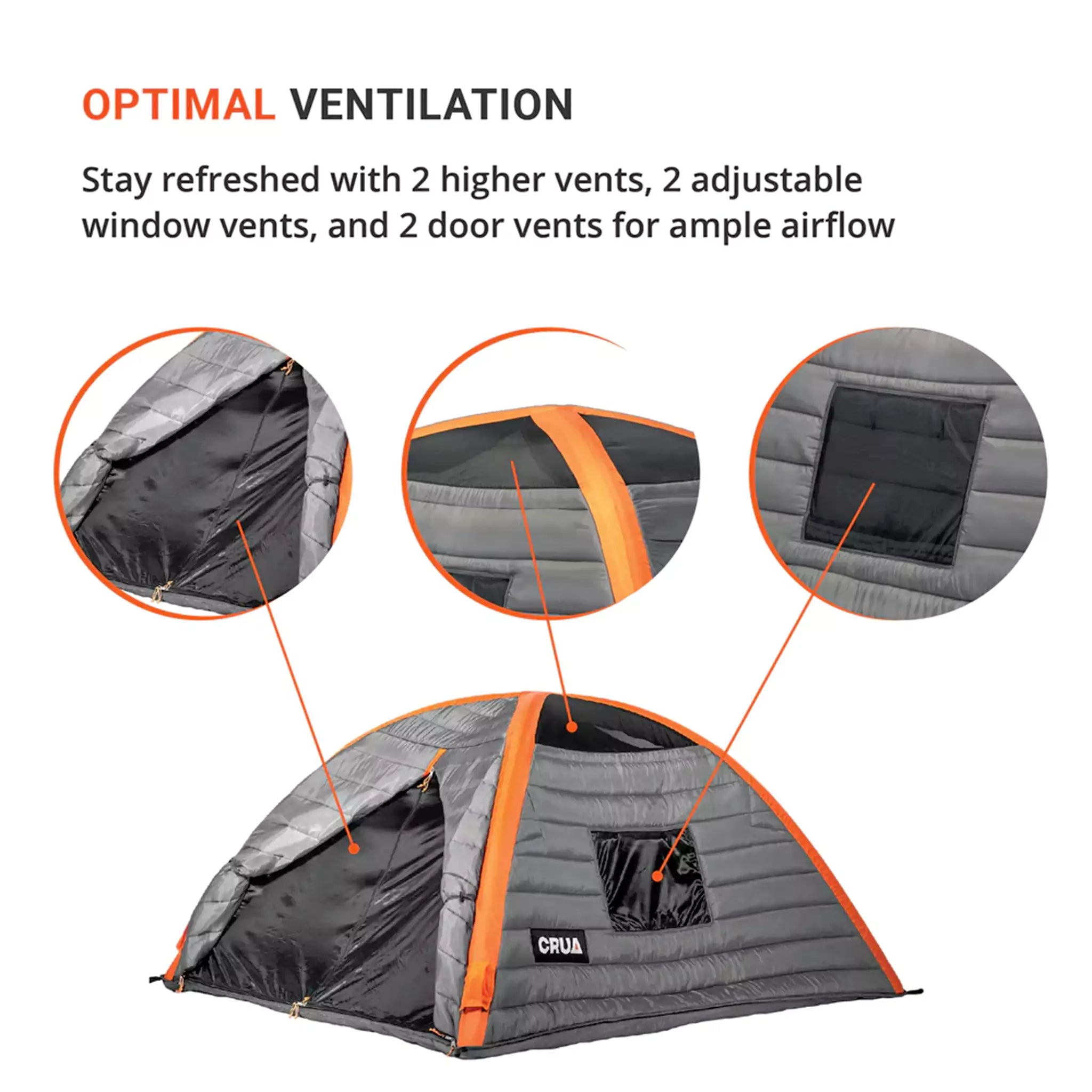 CRUCOON 3 Person Insulated Inner Tent