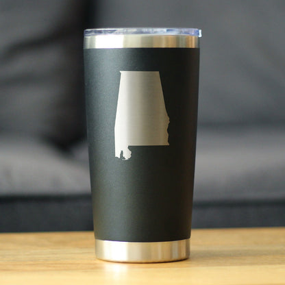 Alabama State Outline - 20 oz Coffee Tumbler