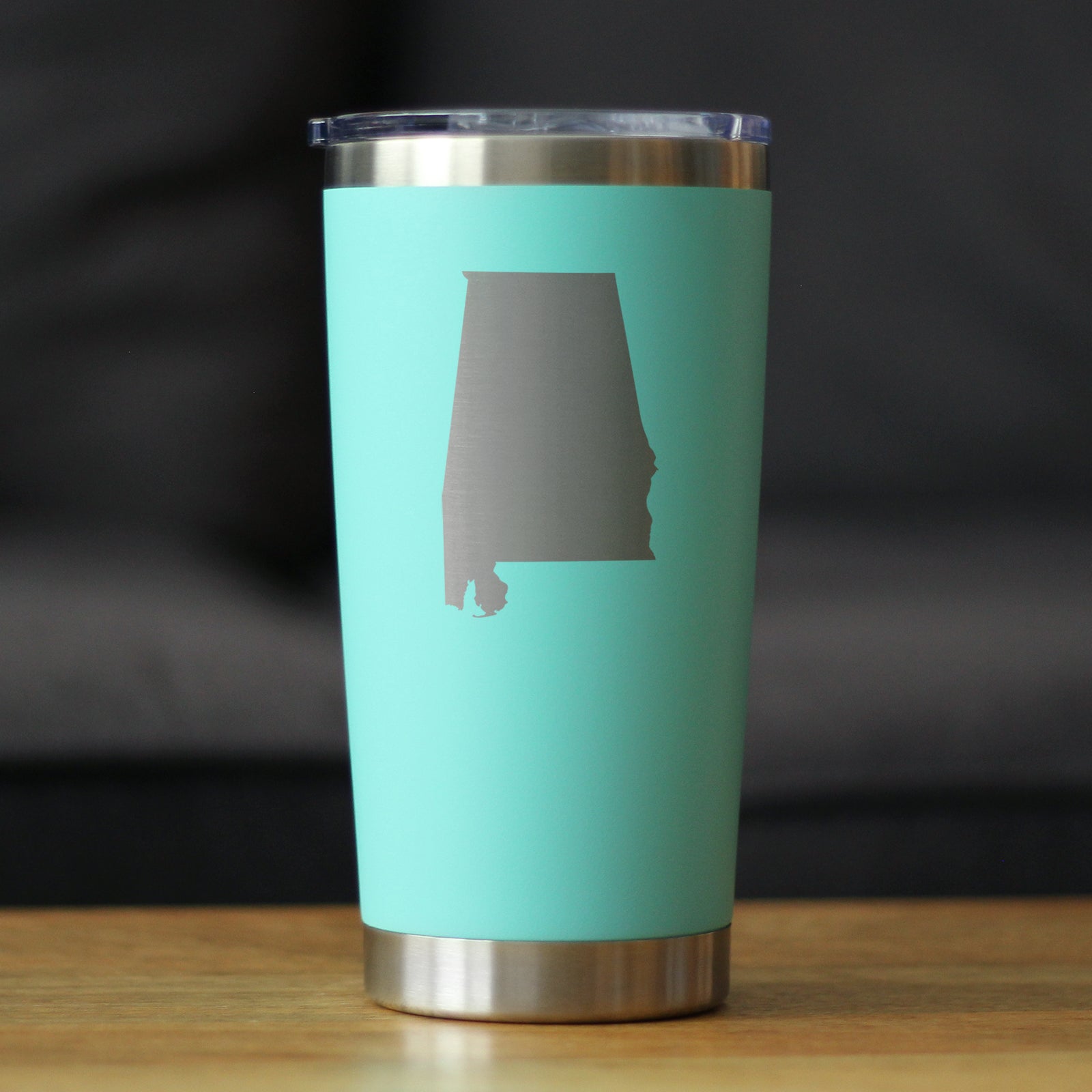 Alabama State Outline - 20 oz Coffee Tumbler