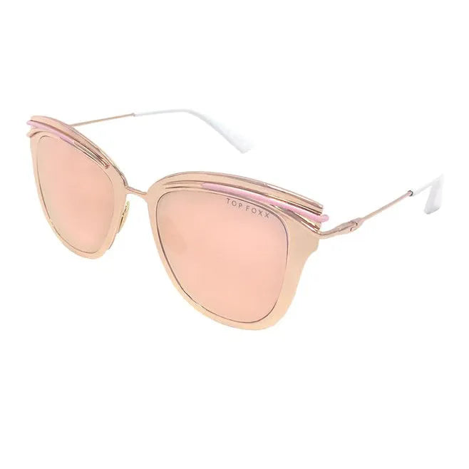 Candy Polarized Sunglasses - Rose Gold