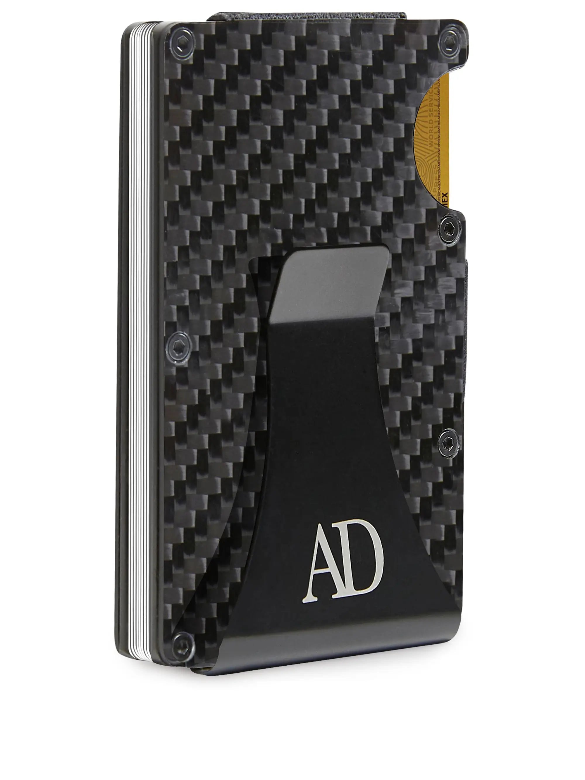 Carbon Fiber Card Case Money Clip