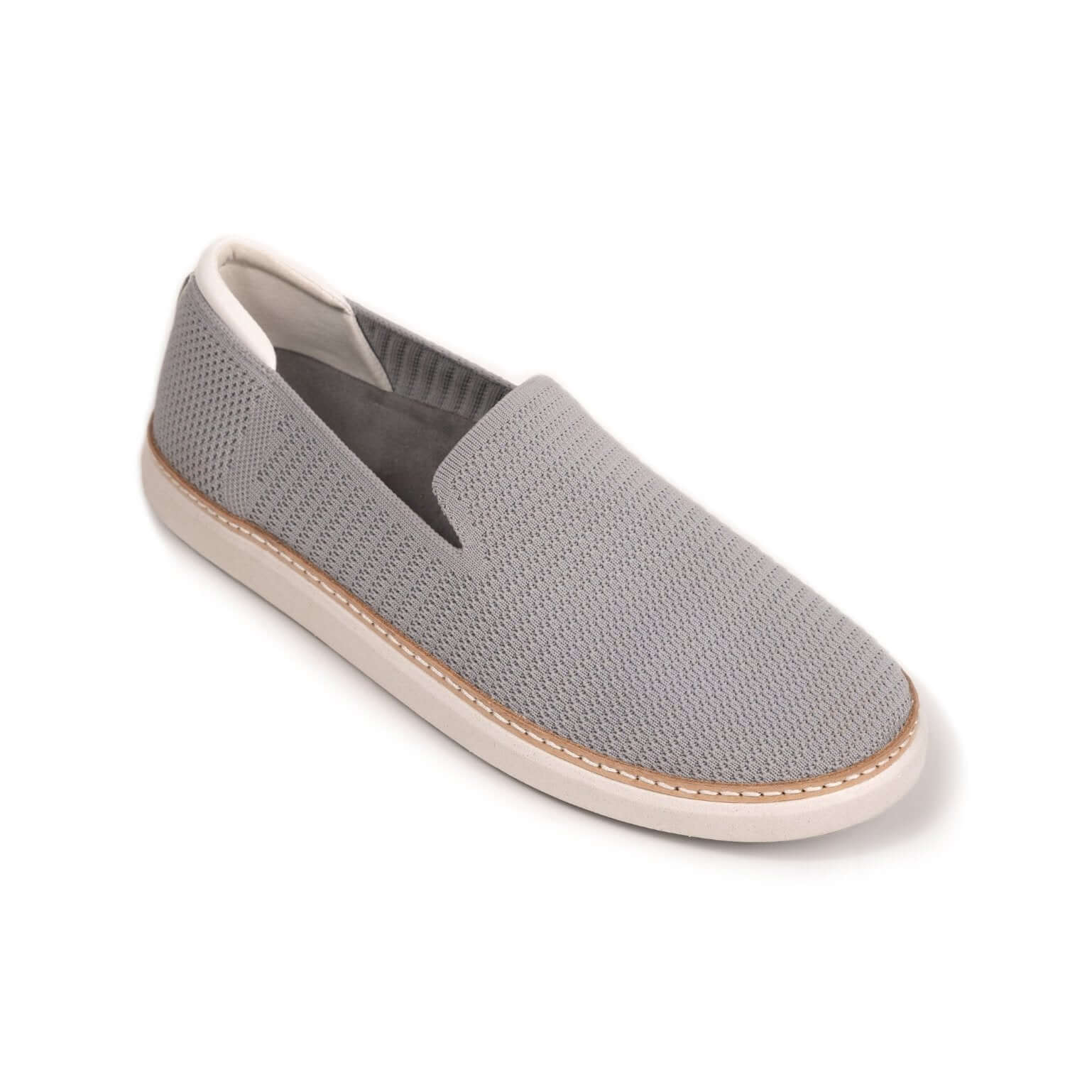 Grounding  Slip-On Shoes • Grey Bamboo Knit
