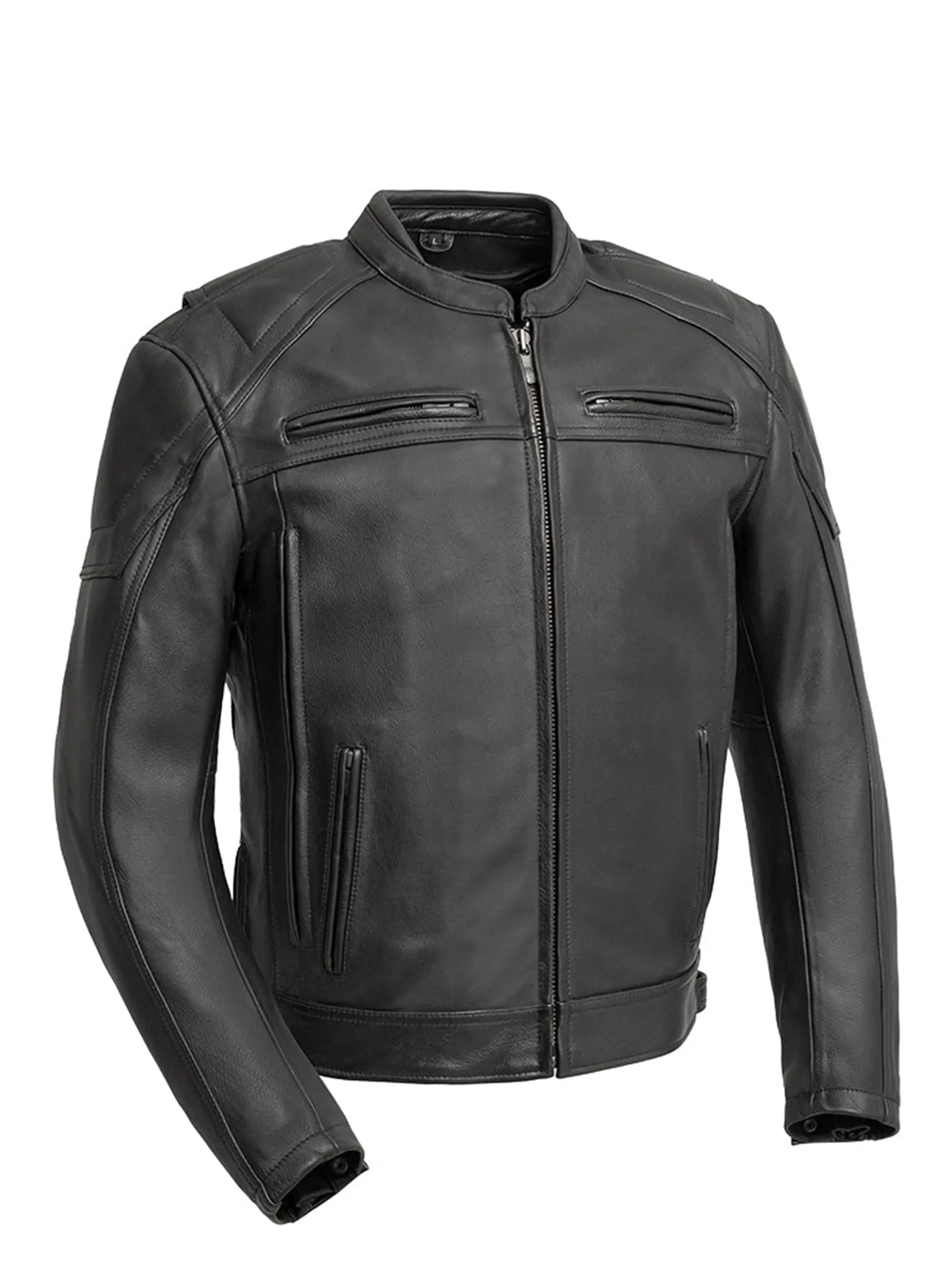 Chaos - Men's Leather Motorcycle Jacket