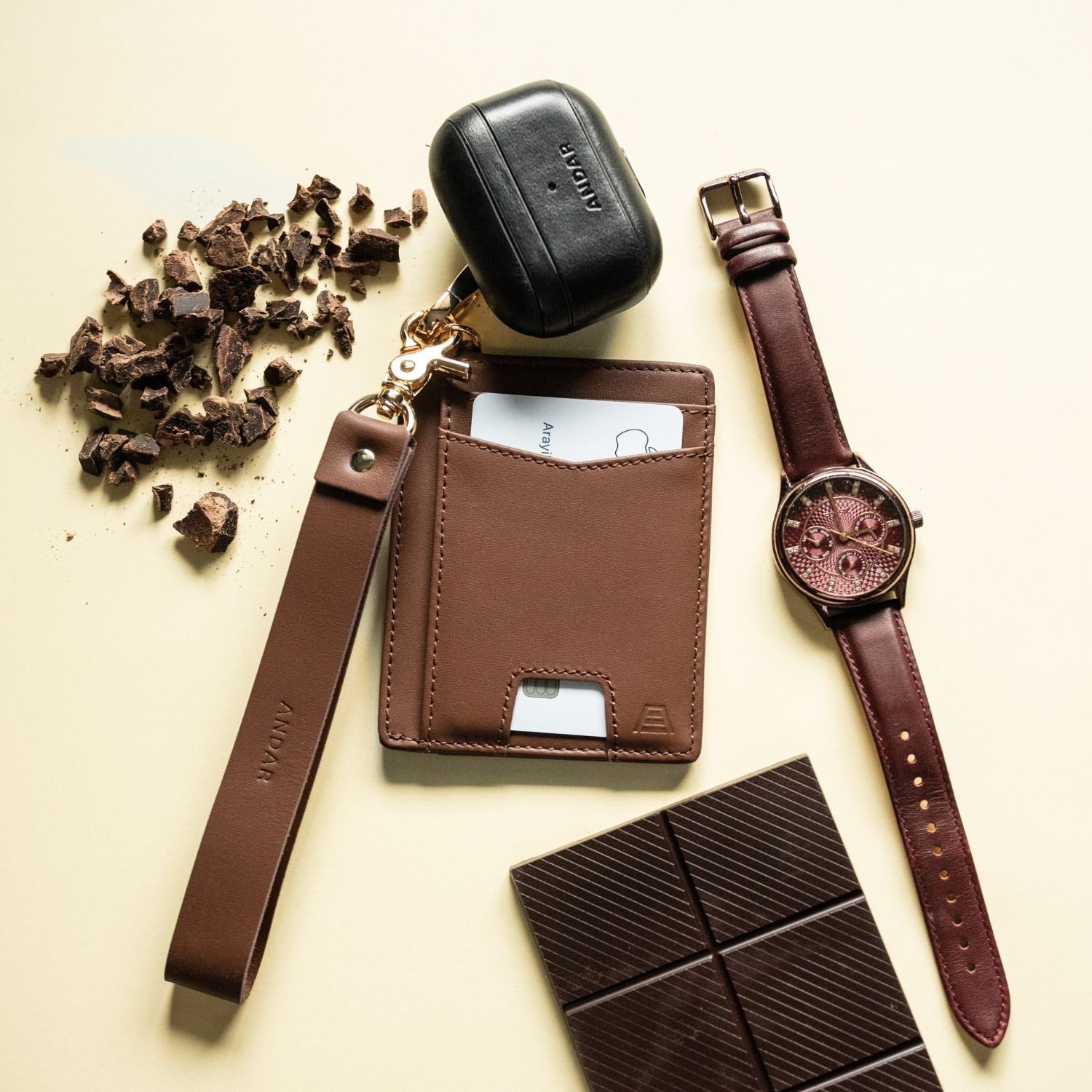 The Denner Slim RFID Leather Wallet