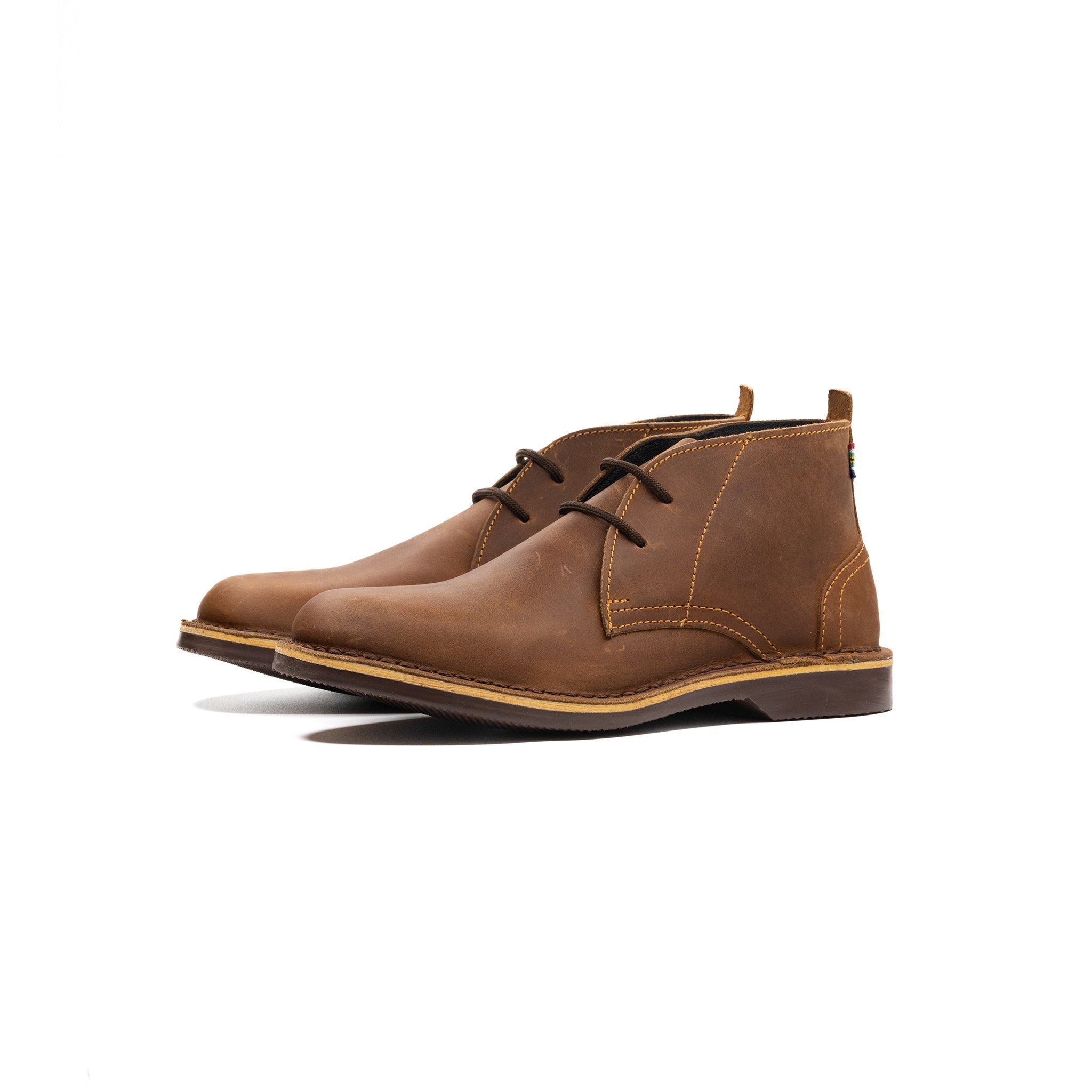 VELDSKOEN CHUKKA (BROWN SOLE)