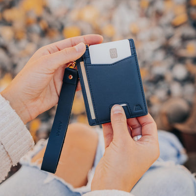 The Denner Slim RFID Leather Wallet