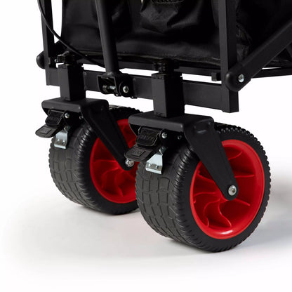 Electric Folding Wagon with Tank Wheels – LUXEL CEC-2BR