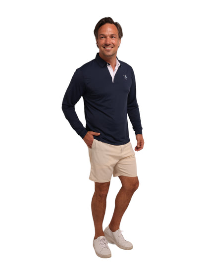 Coast Long Sleeve Polo