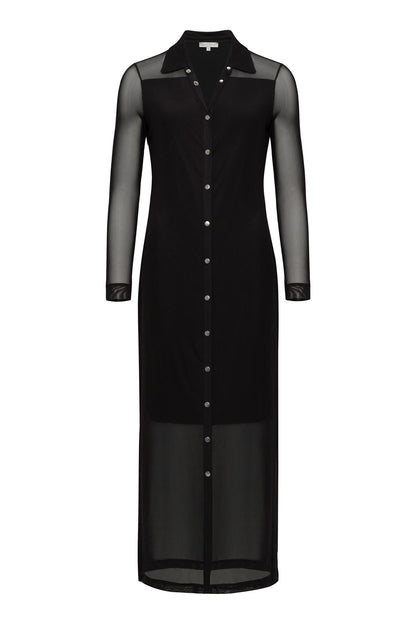 Colette Mesh Overlay Dress