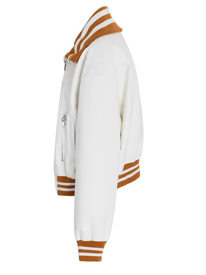 Color-block PU Leather Jacket, Soho | Women - BYMANYC ® New York