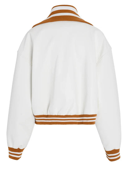 Color-block PU Leather Jacket, Soho | Women - BYMANYC ® New York