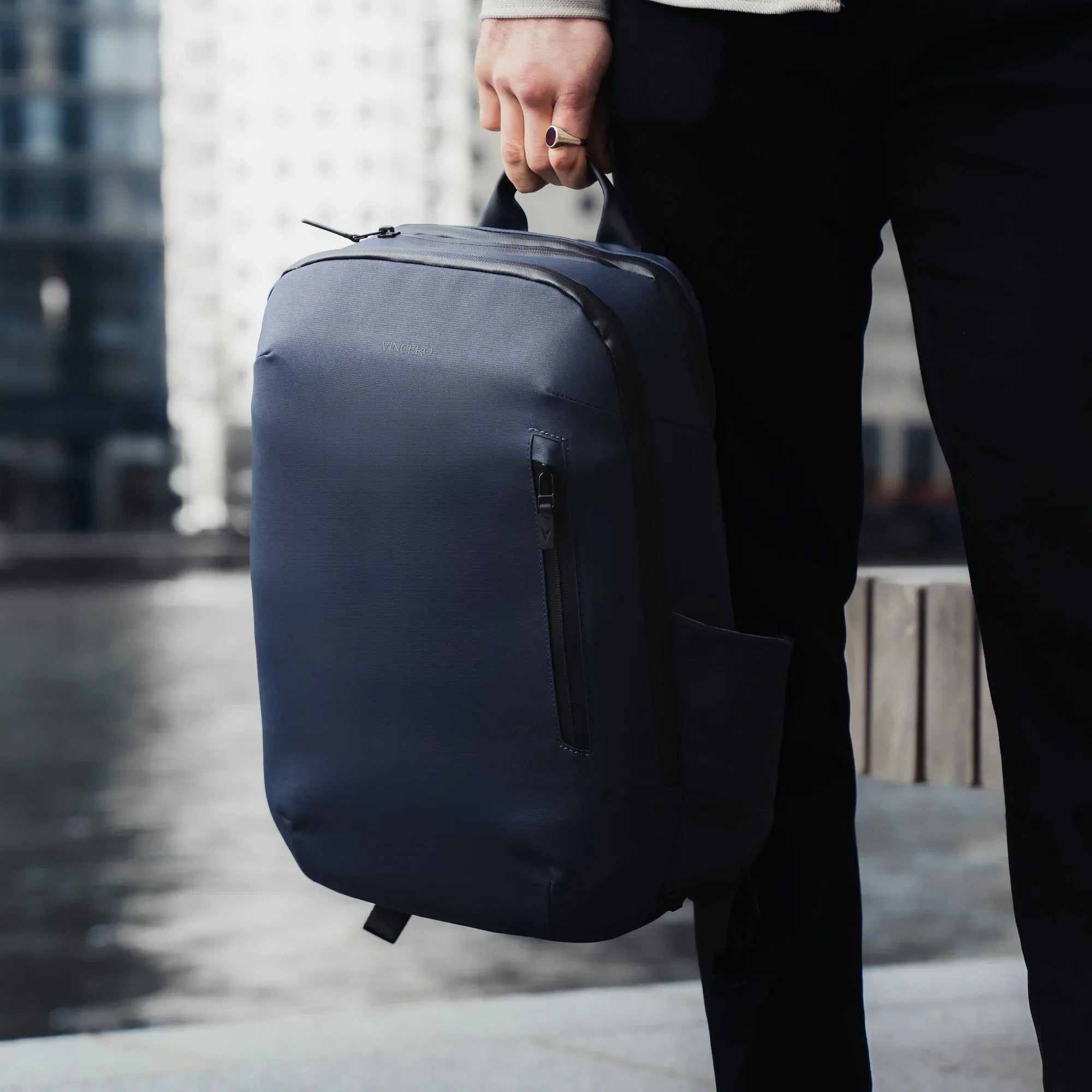 The Commuter Backpack - Midnight Blue
