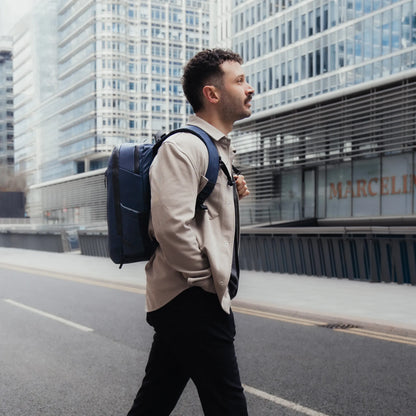 The Commuter Backpack - Midnight Blue