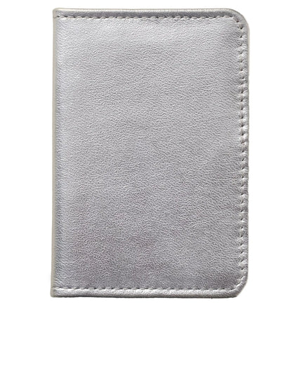 Compact Bifold with RFID Protection - Silver