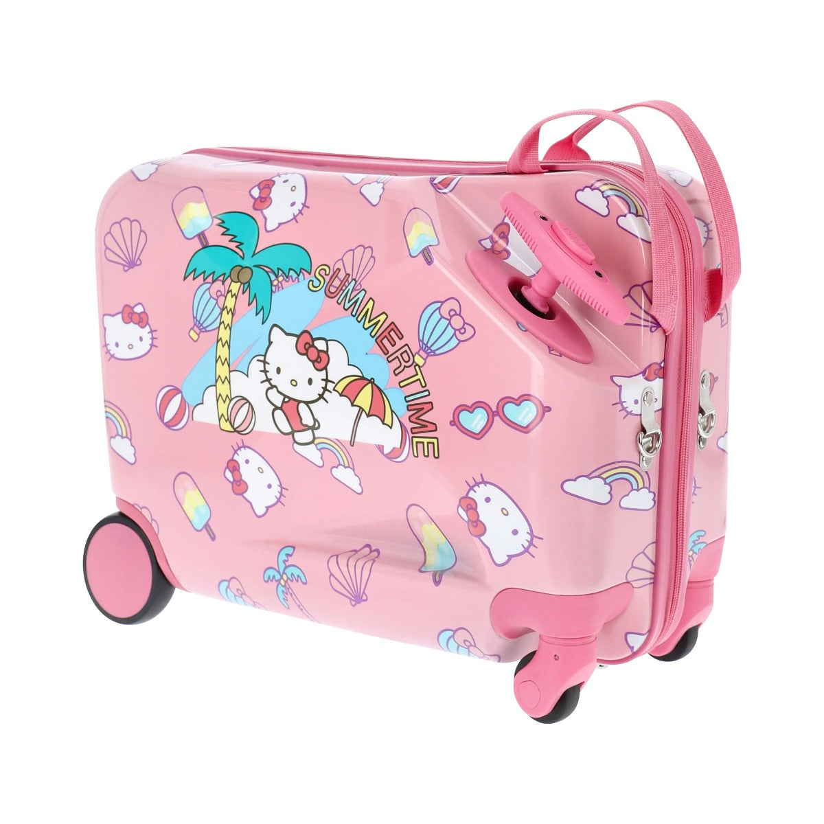 Hello Kitty Ride-on Summertime Kids 14.5" Luggage