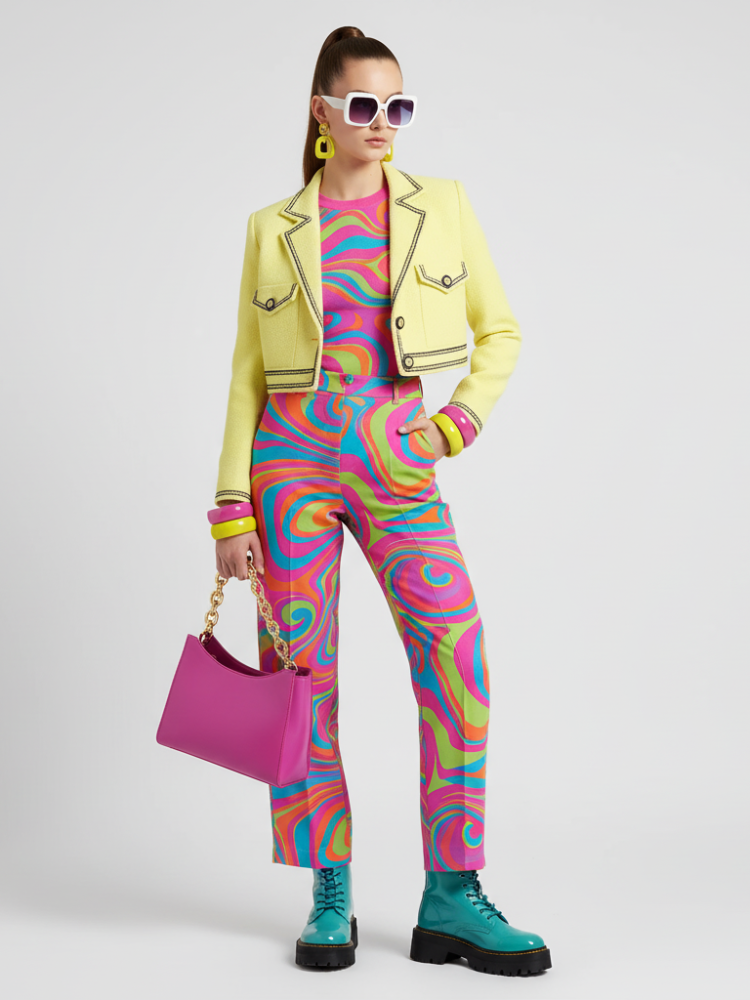 Cropped Tweed Jacket TIMES SQUARE BYMANYC ® New York