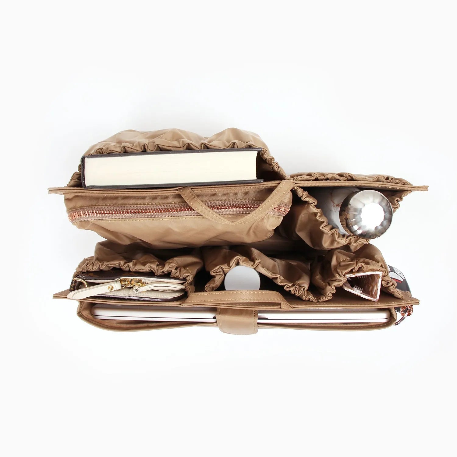 factory style deluxe travel tote bag ToteSavvy Deluxe Bag Organizer