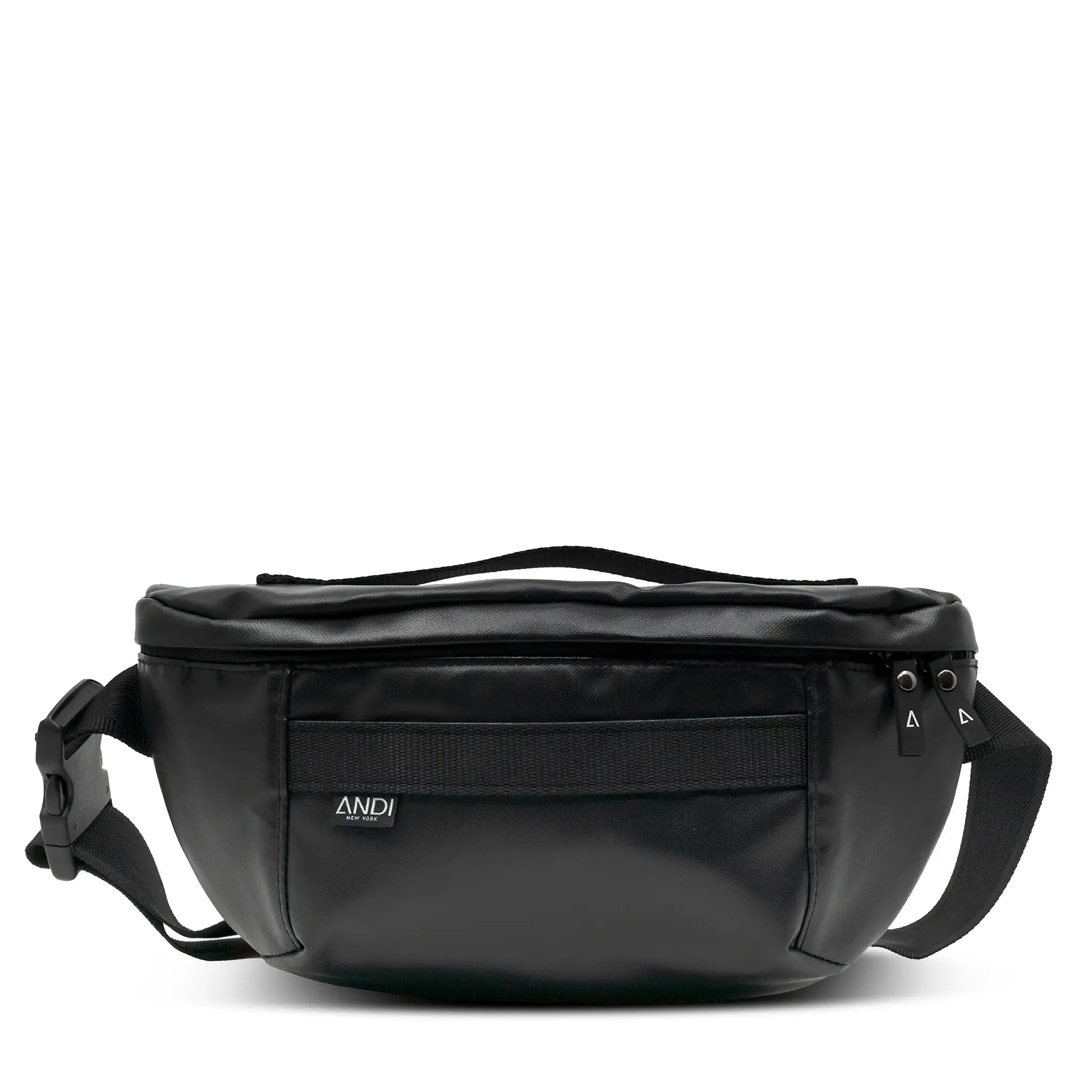 ANDI The Bum Bag - Onyx Un-Leather – Travellty
