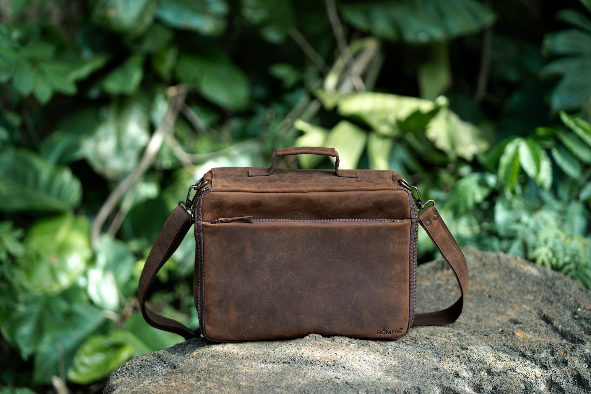 Leather CPAP Travel Briefcase
