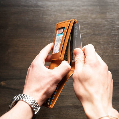 The Diplomat – Men's Slim RFID Bifold Wallet