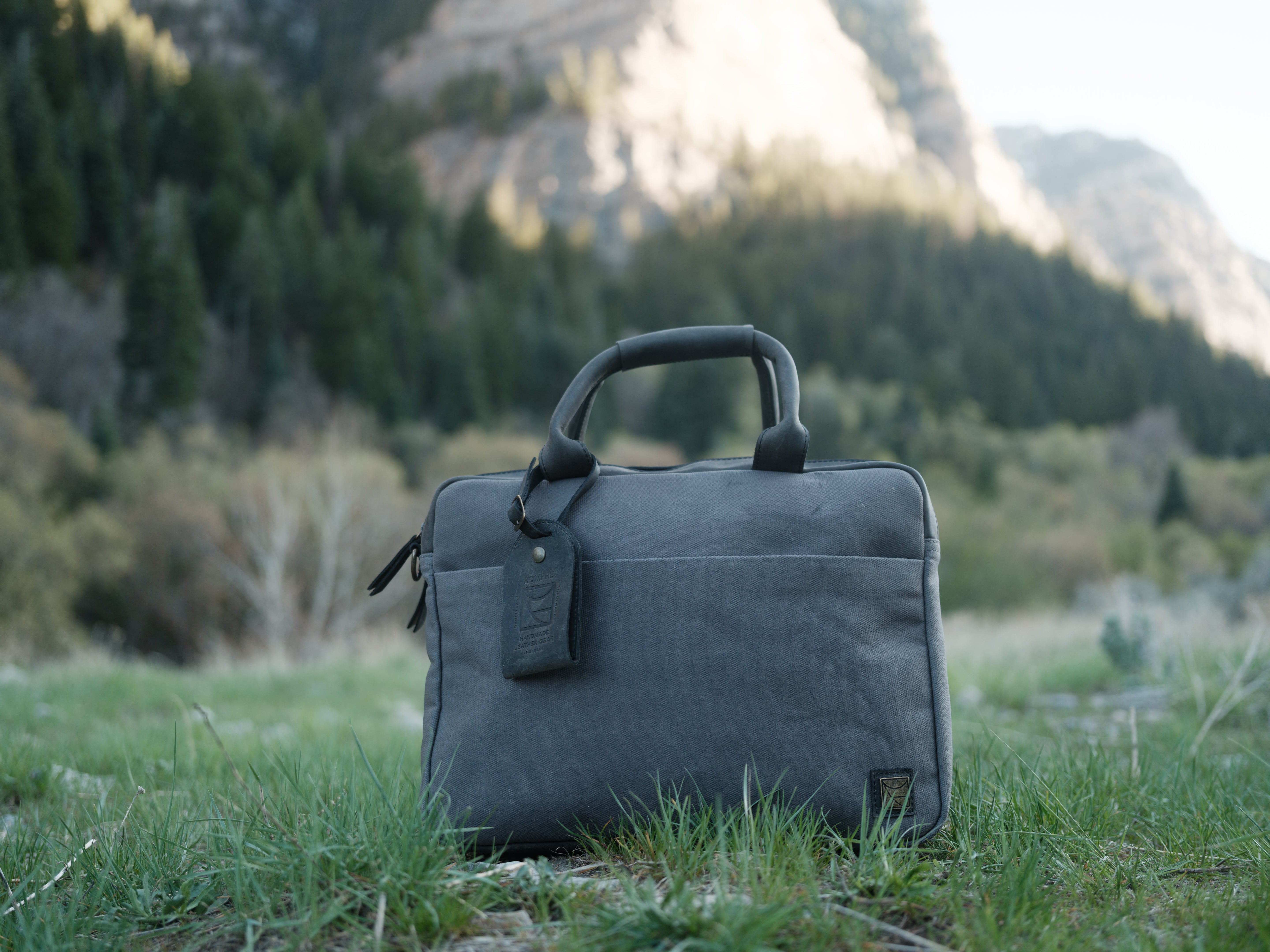 Waxed Canvas Pilot Bag