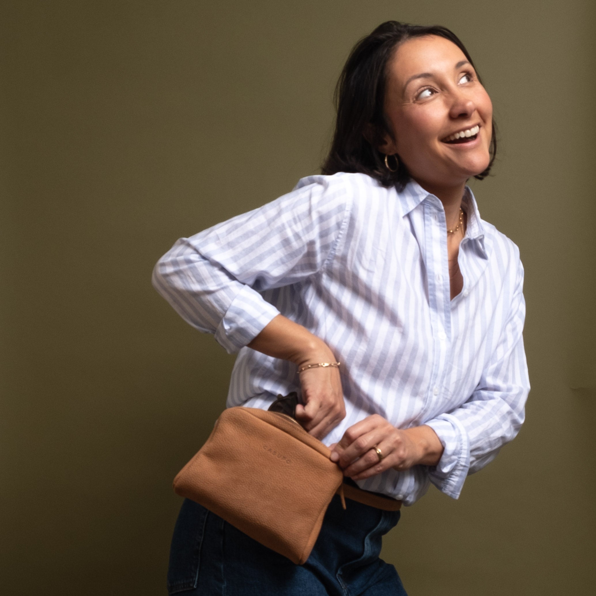 Fanny Pack Crossbody Bag - Sand