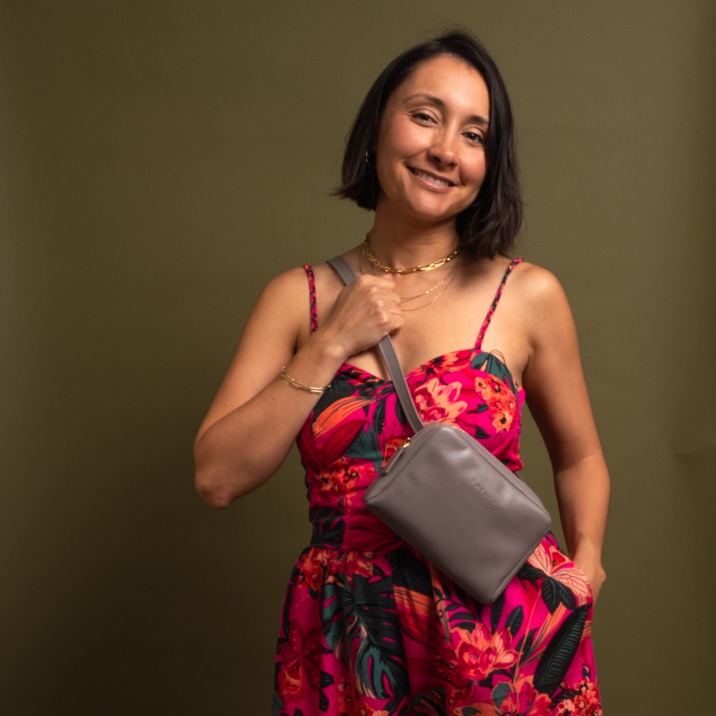 Fanny Pack Crossbody Bag - Misty Lilac
