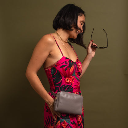 Fanny Pack Crossbody Bag - Misty Lilac