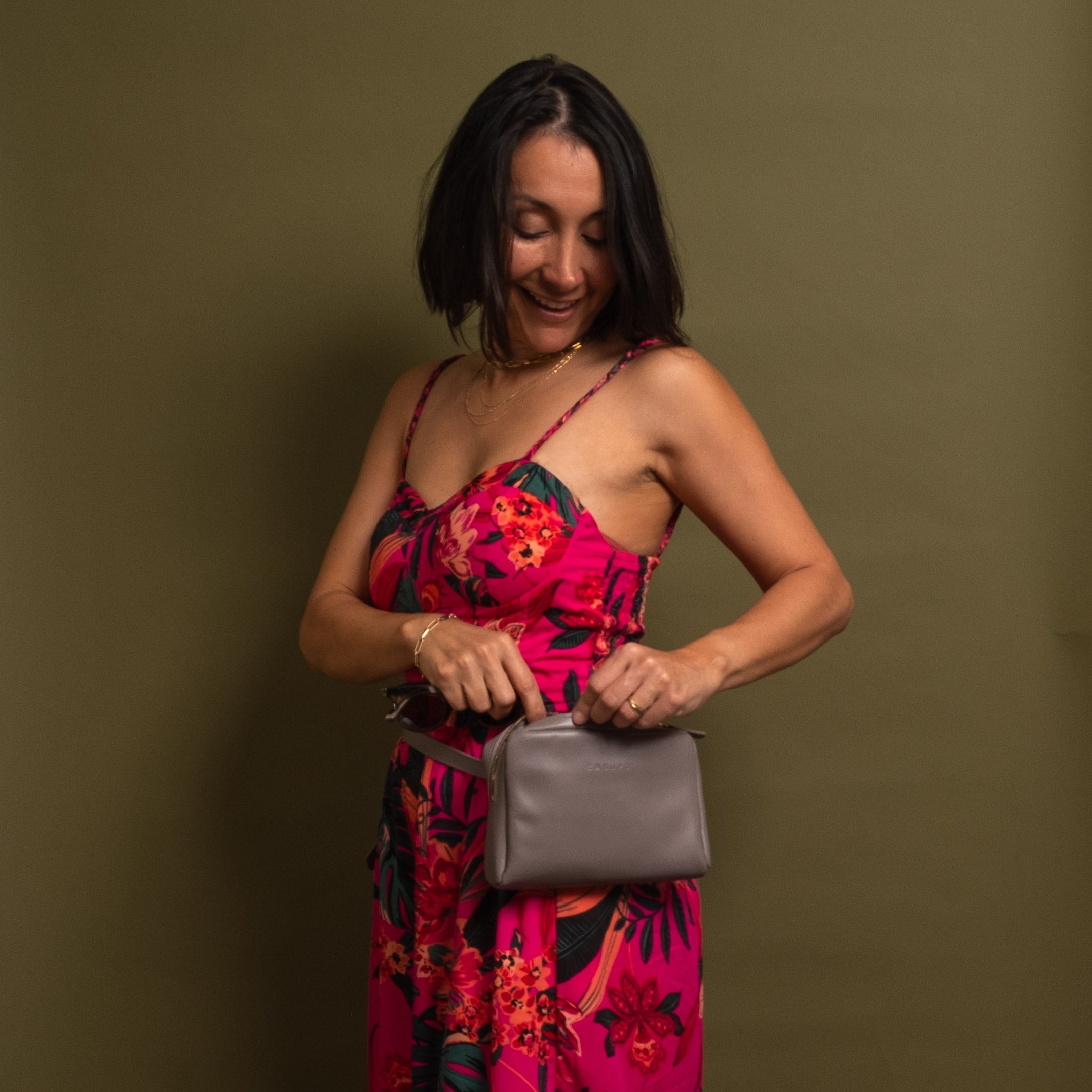 Fanny Pack Crossbody Bag - Misty Lilac