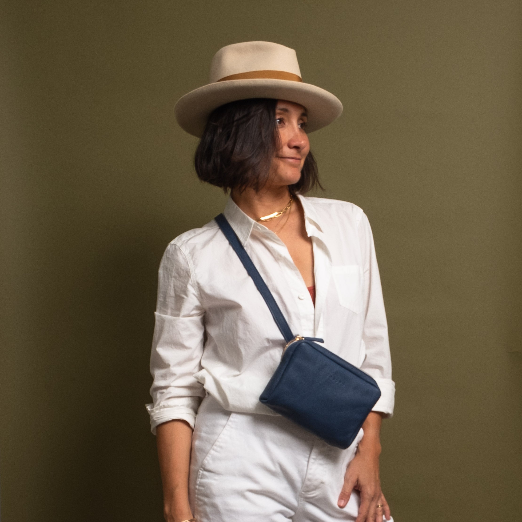 Fanny Pack Crossbody Bag - Blue
