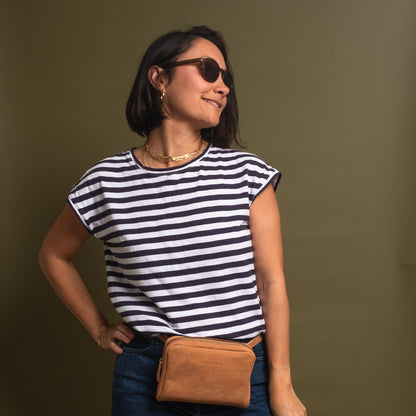 Fanny Pack Crossbody Bag - Sand