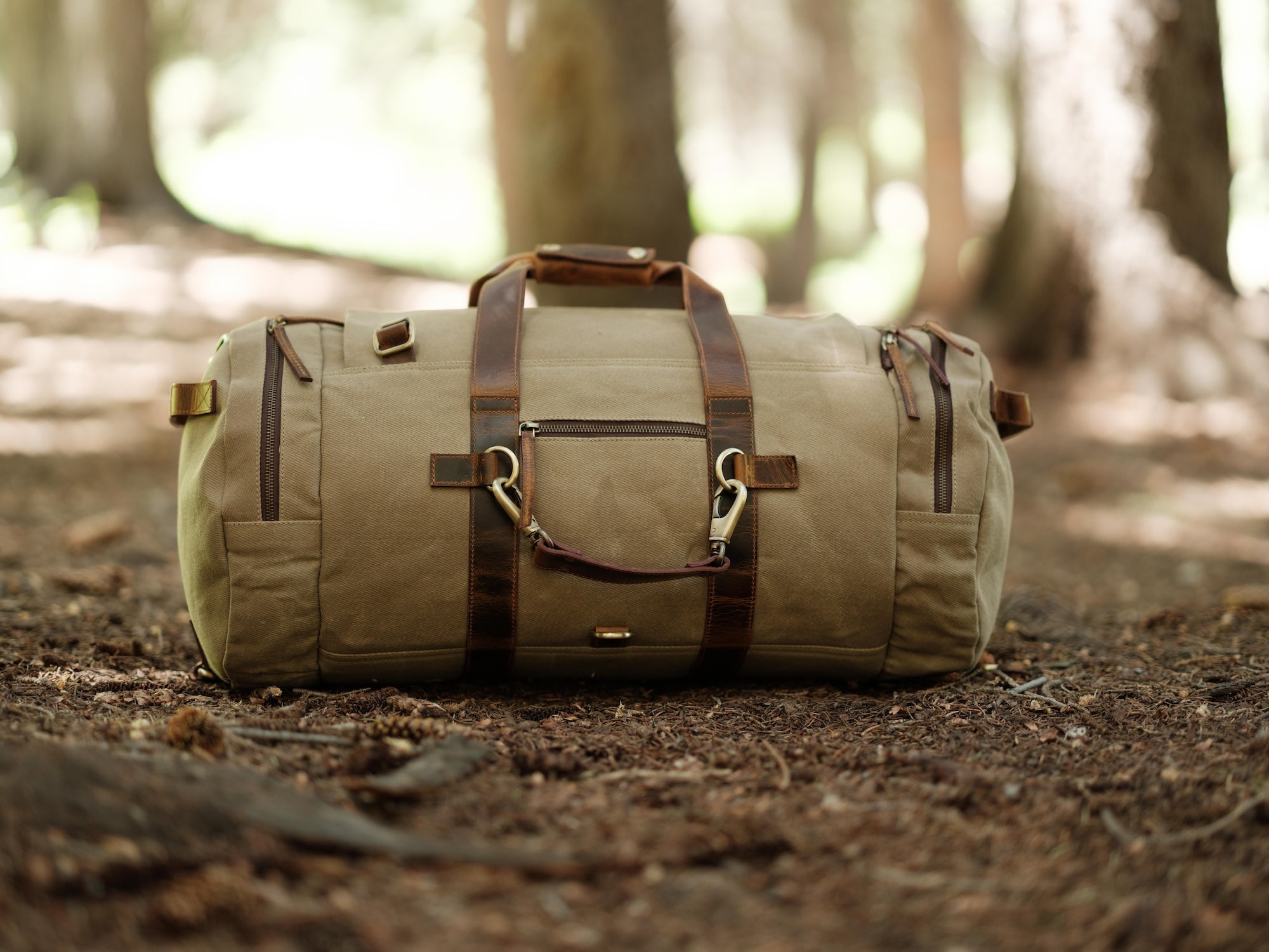 55L Nomad Canvas Duffel Bag
