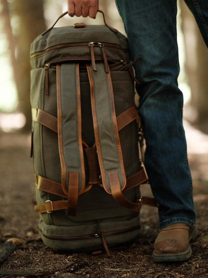 55L Nomad Canvas Duffel Bag