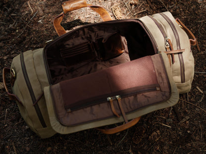 55L Nomad Canvas Duffel Bag